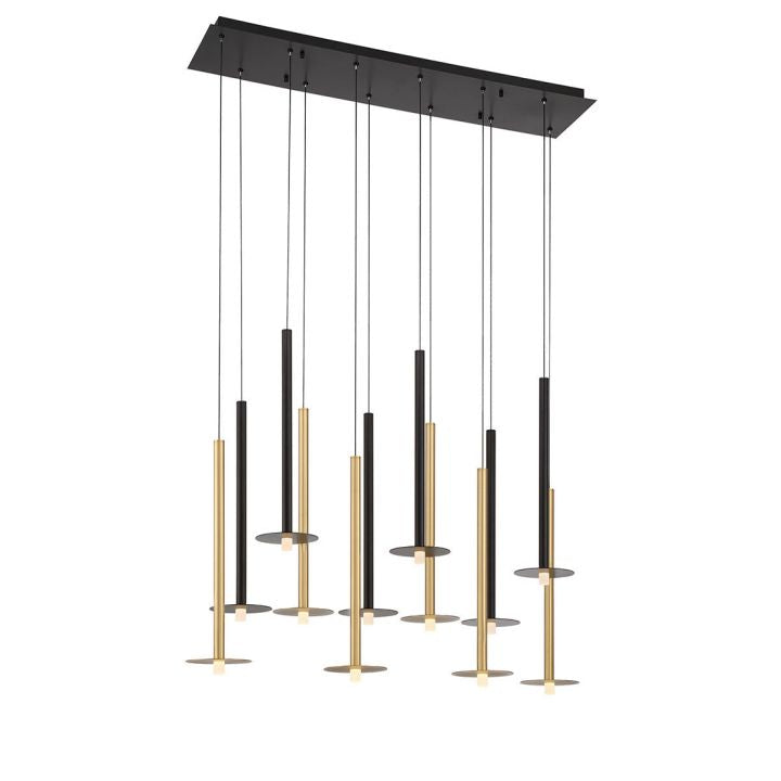 Una Linear LED Chandelier