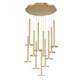 Una Round LED Chandelier