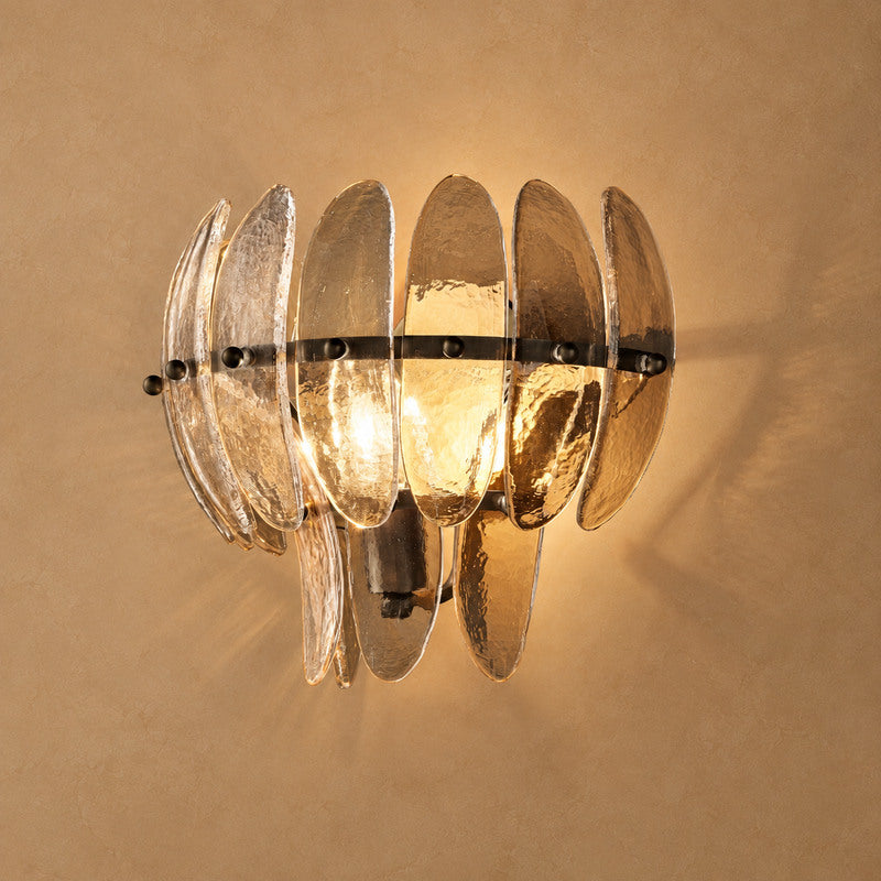 Alieence Clear Glass Sconce