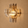 Alieence Clear Glass Tall Sconce