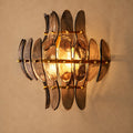 Alieence Smoke Glass Tall Sconce