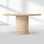 Vitolo Carved Round Dining Table
