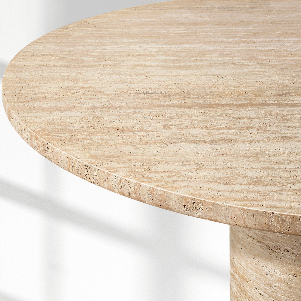 Vitolo Carved Round Dining Table