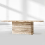 Vitolo Carved Rectangular Dining Table