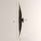 Voyant Ombre Sculptural Wall Sconce