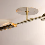 Voyant Dual-Sculpt Brass Wall Sconce