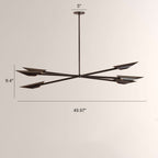 Voyant Multi Arm Spire Chandelier
