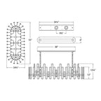 Wyatt Linear Chandelier