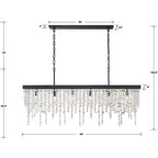 Winham 6 Light 49 inch Chandelier