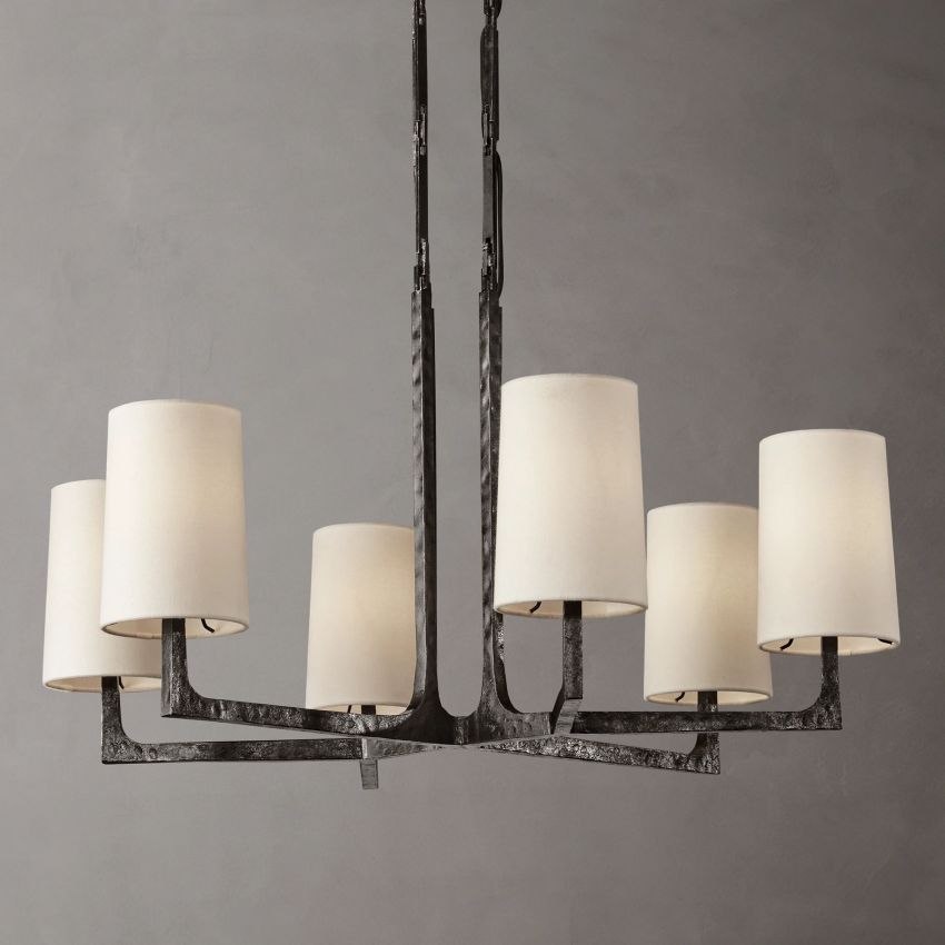 Wright Round Chandelier 30"，Chandelier In Living Room