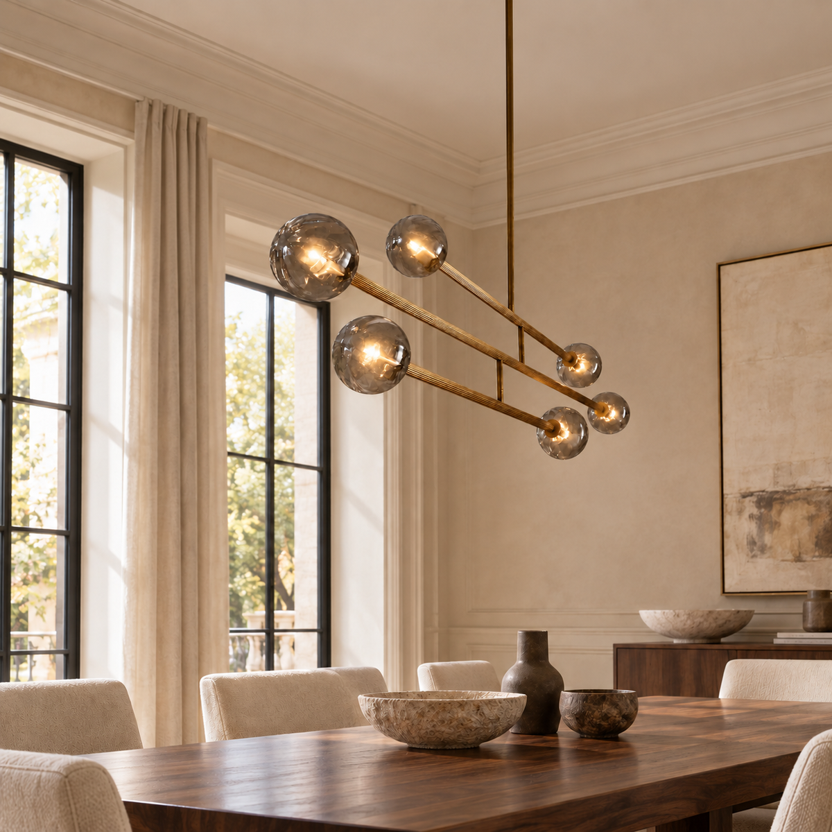 Matches Linear Chandelier
