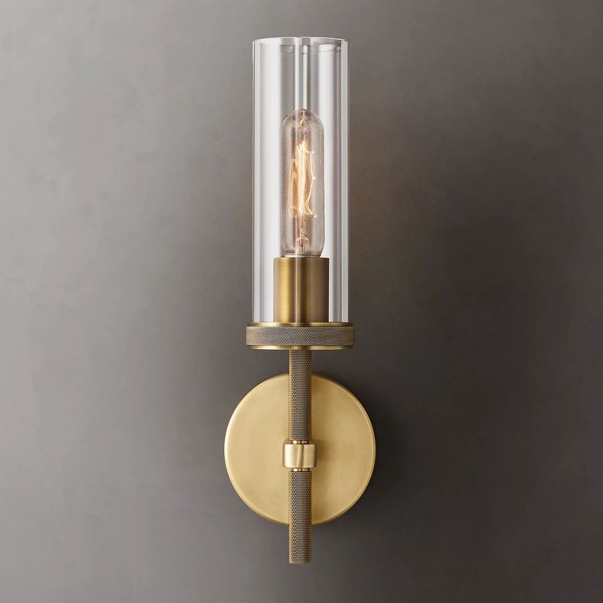Lambert Knurled Sconce - Yami Lightings