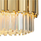 Elian Round Crystal Chandelier - Yami Lightings