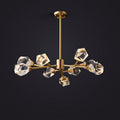 Aurelia Faceted Crystal Prisms Chandelier - Yami Lightings