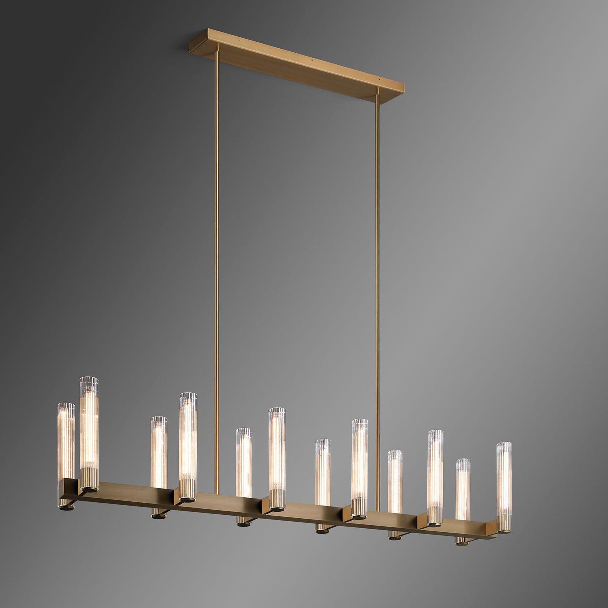 Pastis Linear Chandelier - Yami Lightings