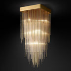 Cascade Square Chandelier 21" - Yami Lightings