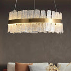 Andrea Round Crystal Chandelier - Yami Lightings