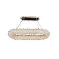 Edolie Crystal Halo Oval Shap Chandelier - Yami Lightings