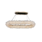 Edolie Crystal Halo Oval Shap Chandelier - Yami Lightings