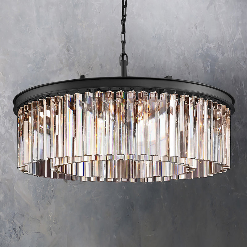 Eloise Modern Crystal Round Chandelier - Yami Lightings