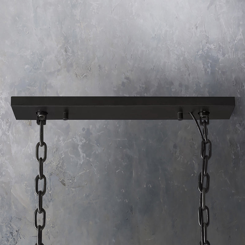 Modern Rectangular K9 Crystal Chandelier - Yami Lightings