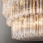 Cielo Three-Tier Round Chandelier 48" - Yami Lightings