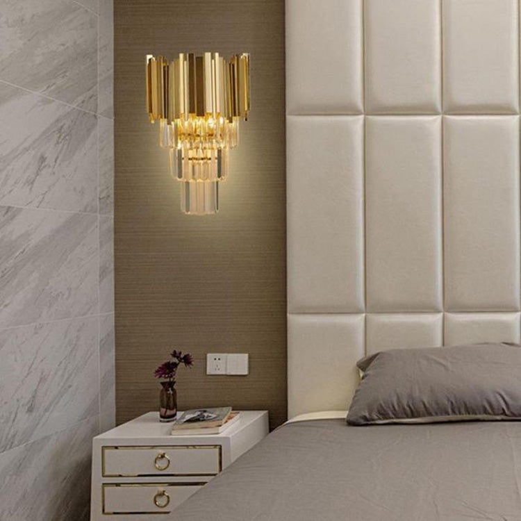 Candice Gold Plated Wall Sconce - Yami Lightings