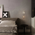 Raindrop Sconce Satin Nickel - Yami Lightings