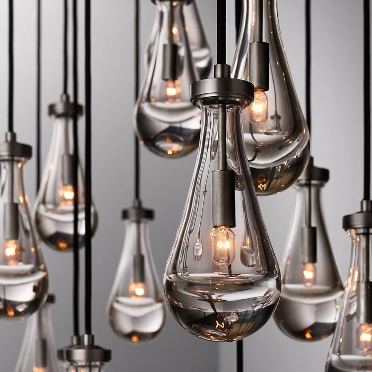 Raindrop Linear Chandelier 72" - Yami Lightings