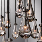 Raindrop Linear Chandelier 72" - Yami Lightings