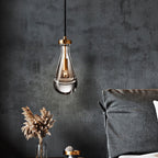 Raindrop Pendant VintageBrass - Yami Lightings