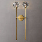 Belle De Crystal Grand Double Sconce - Yami Lightings
