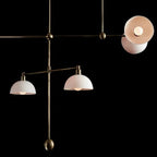 Wright Round Chandelier 30"，Chandelier In Living Room