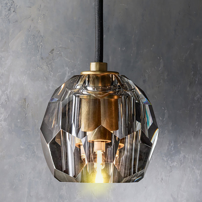 Belle De Crystal Cord Pendants - Yami Lightings