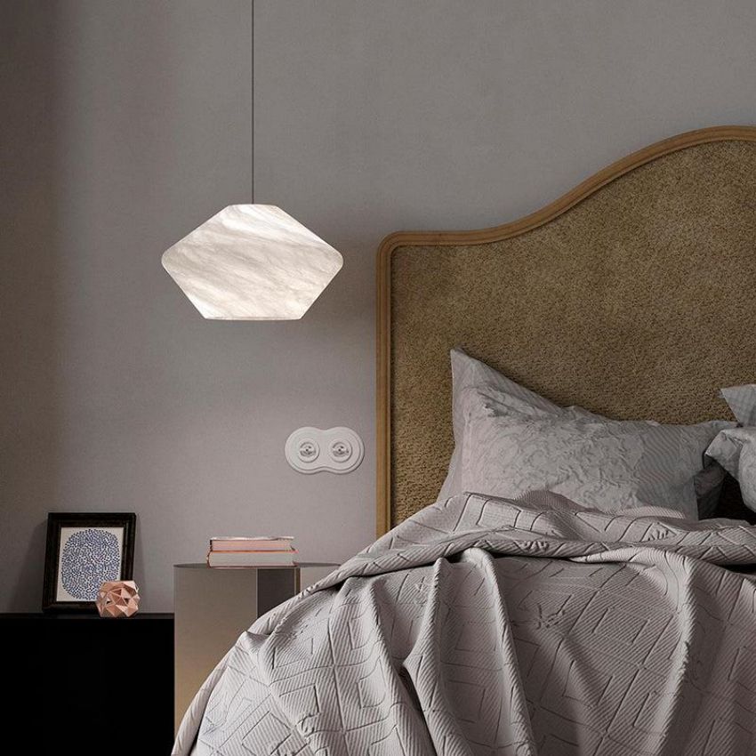 Alabaster Comet Pendant - Yami Lightings