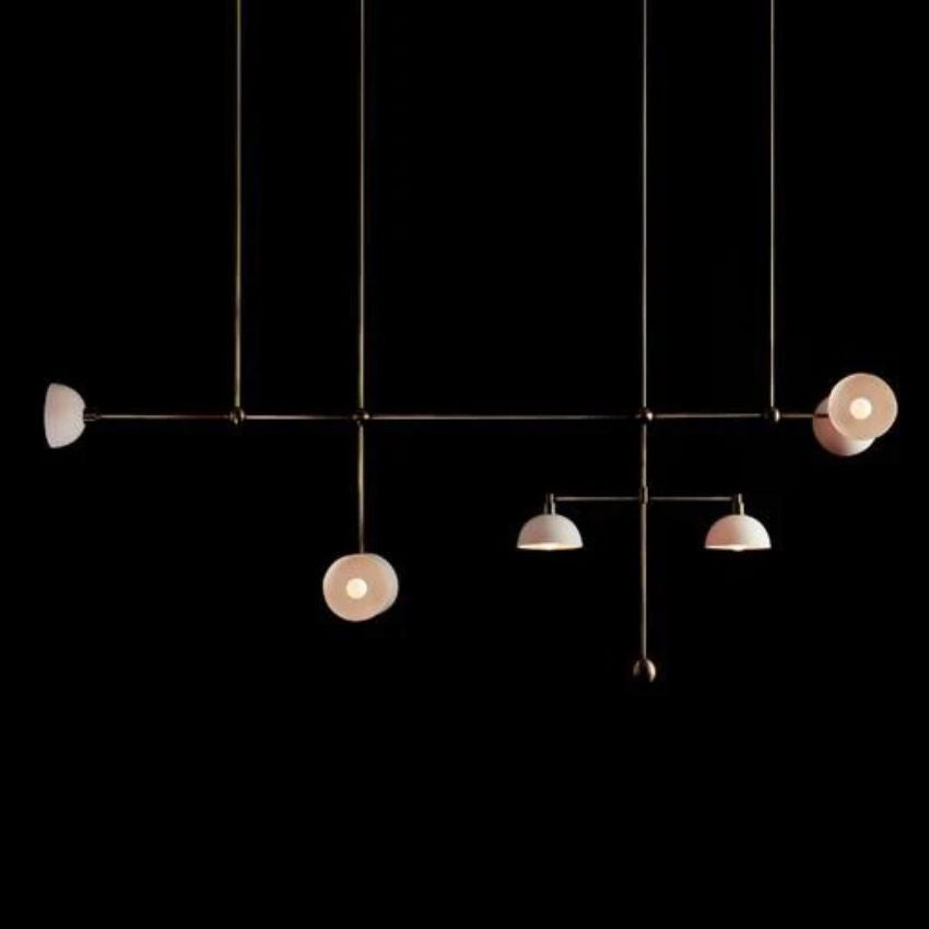Wright Round Chandelier 30"，Chandelier In Living Room