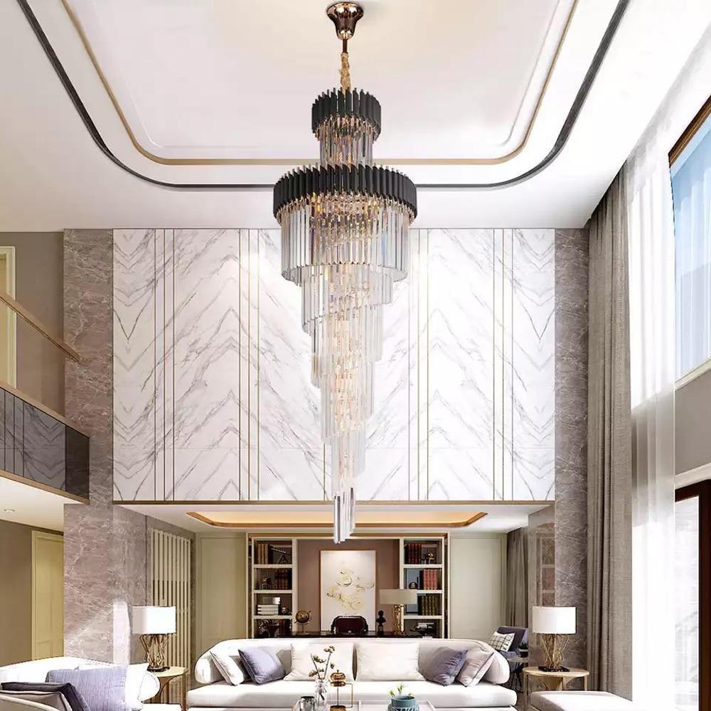 Cyrus Multiple Tier Crystal Chandelier - Yami Lightings