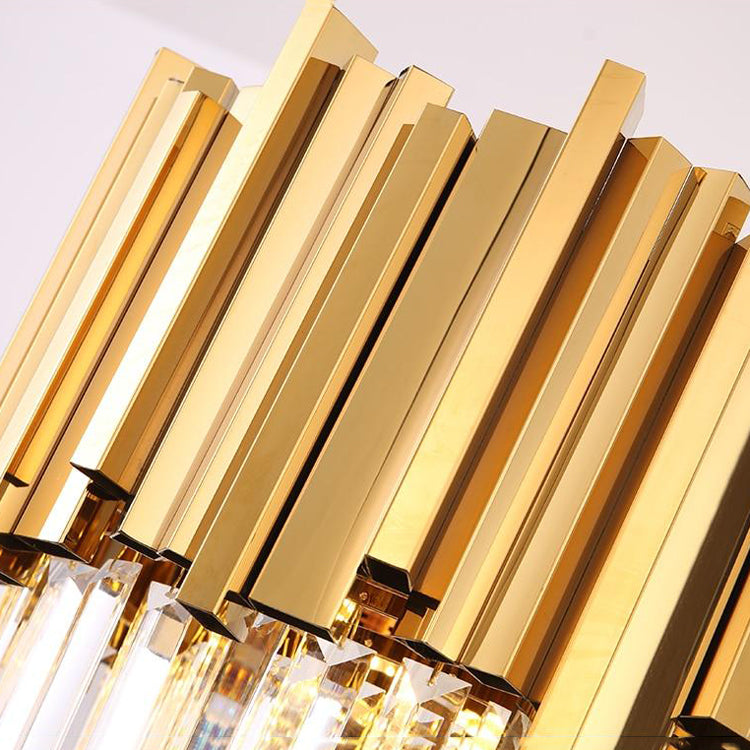 Elian Oval Crystal Chandelier - Yami Lightings