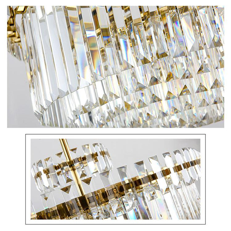 Phyllaris Crystal Chandelier - Yami Lightings