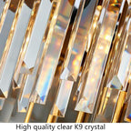 Flavian Double Tier Crystal Chandelier - Yami Lightings