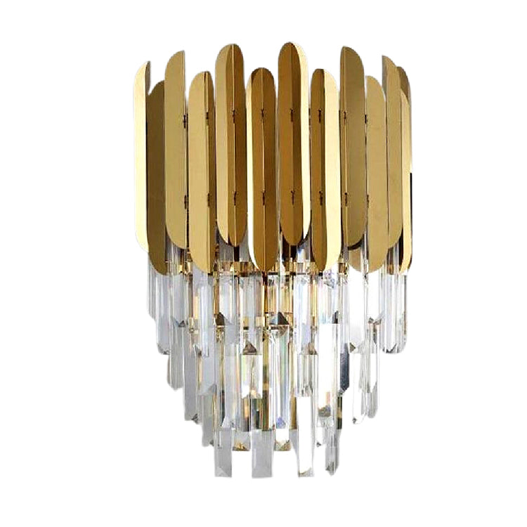 Kubica Crystal Wall Sconce - Yami Lightings