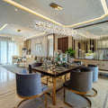 Kylia Long Crystal Chandelier - Yami Lightings
