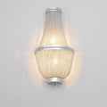Aluminum Chain Wall Sconce In Living Room - Yami Lightings