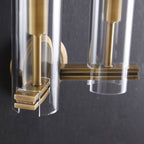 Cynthia Double Sconce Brass - Yami Lightings