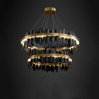 Isabel Multiple Tier Round Chandelier - Yami Lightings