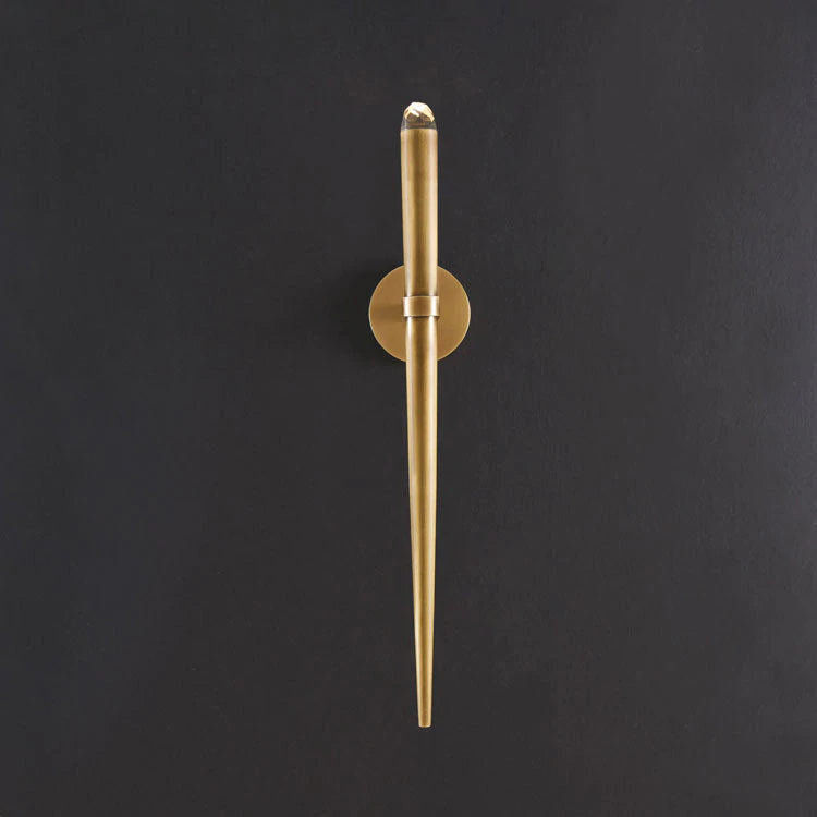 Artemis Torch Crystal Sconce - Yami Lightings