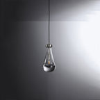Raindrop Pendant Satin Nickel - Yami Lightings