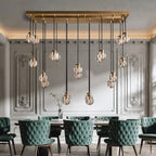 Pearl Linear Chandelier - Yami Lightings