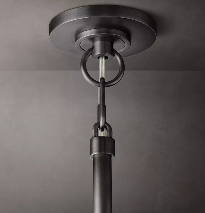 Matte Black - swivel & 12" rod - Yami Lightings