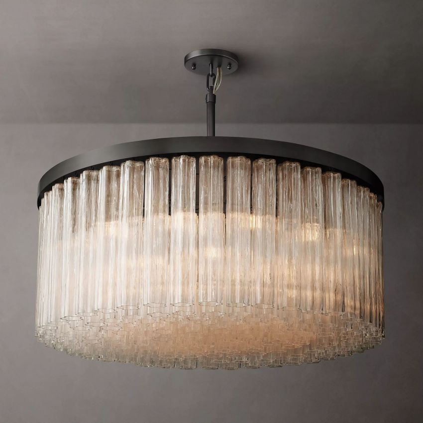 Cielo Round Chandelier 48" - Yami Lightings